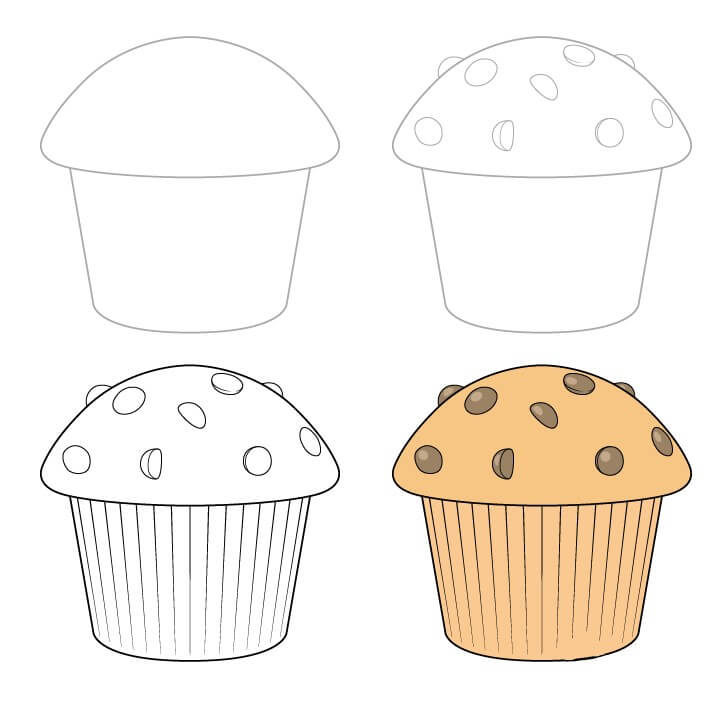 Muffin idea (3) Drawing Ideas