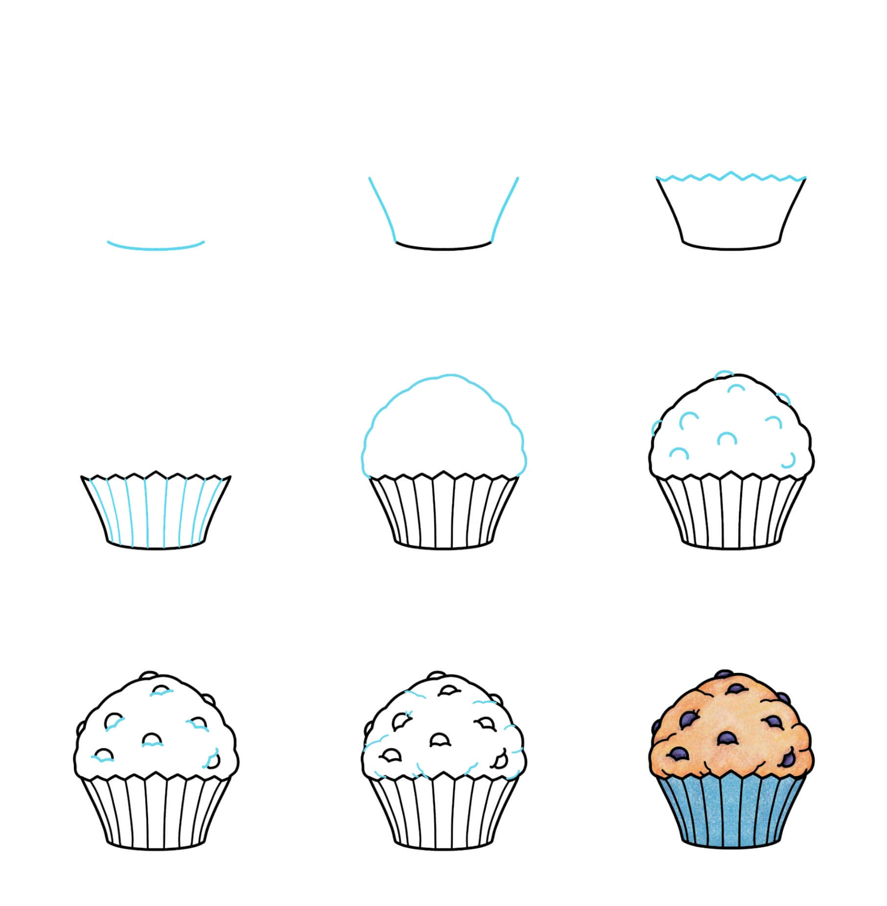 Muffin idea (5) Drawing Ideas