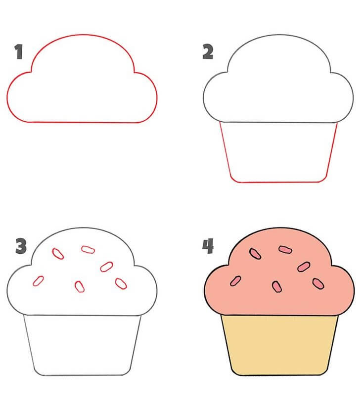 Muffin idea (9) Drawing Ideas