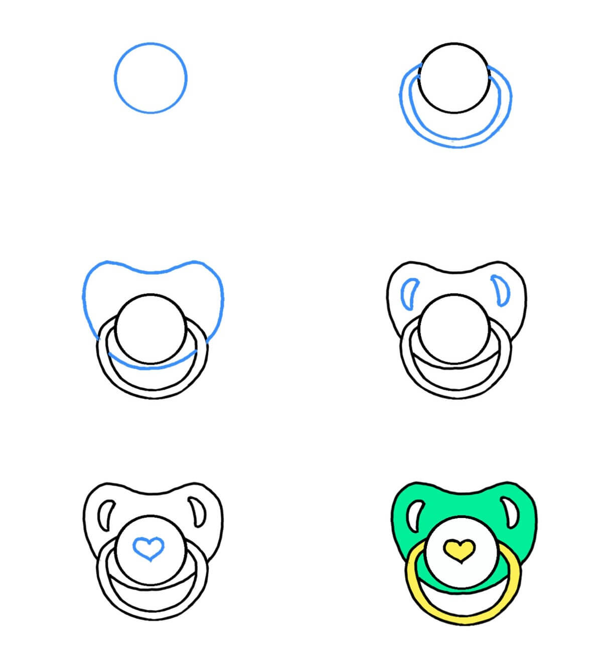 Pacifier idea (10) Drawing Ideas