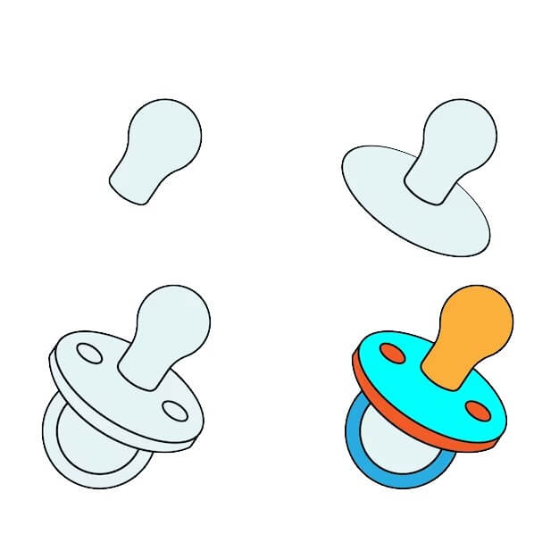 Pacifier idea (11) Drawing Ideas