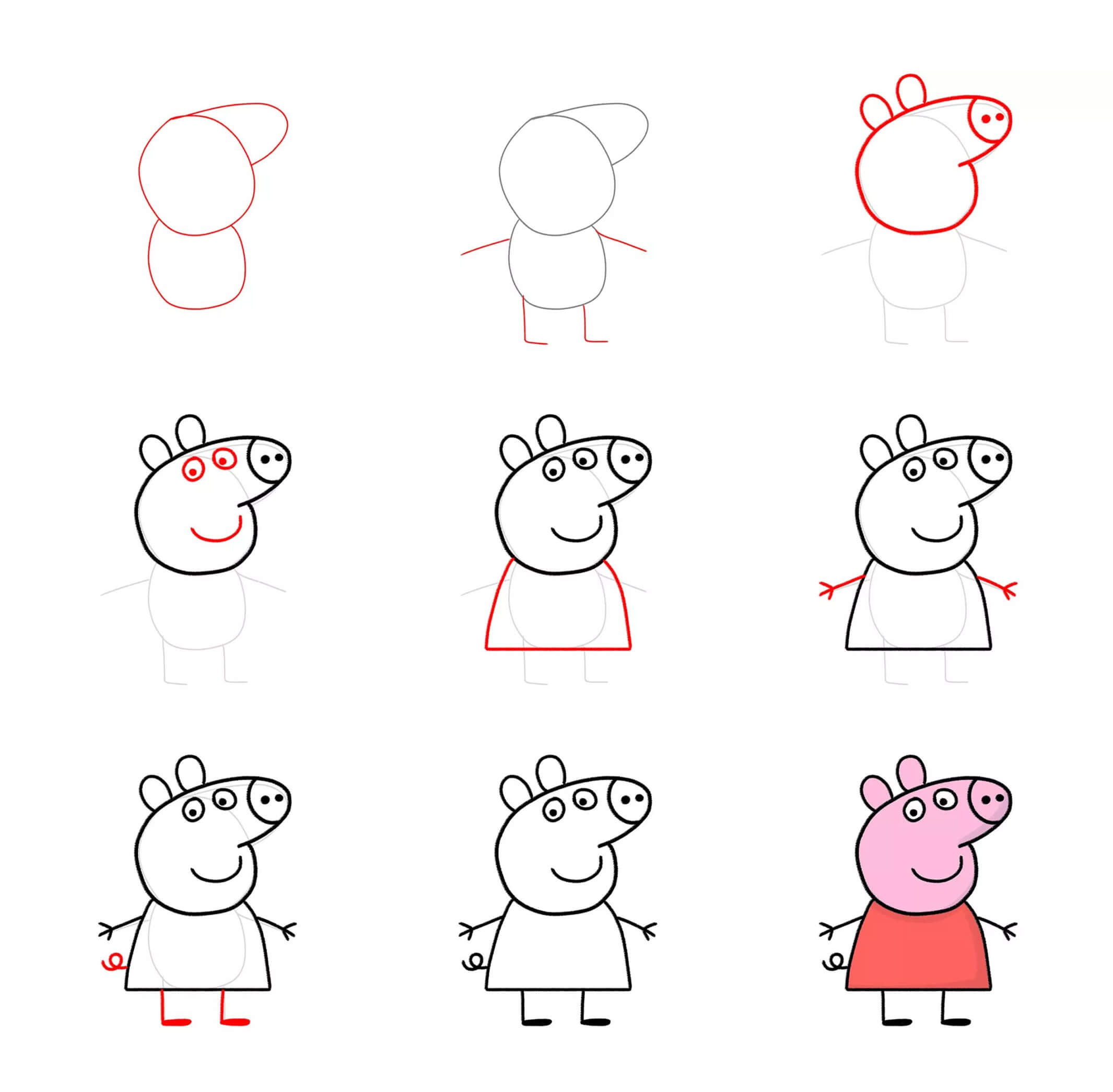 Peppa pig idea (10) Drawing Ideas