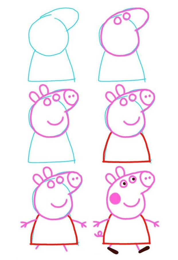 Peppa pig idea (14) Drawing Ideas