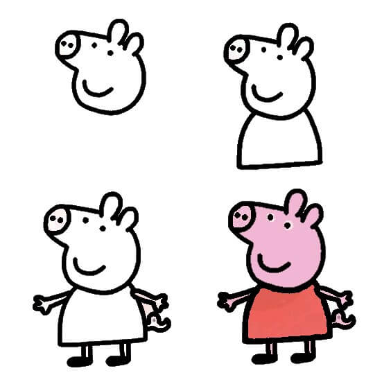 Peppa pig idea (15) Drawing Ideas