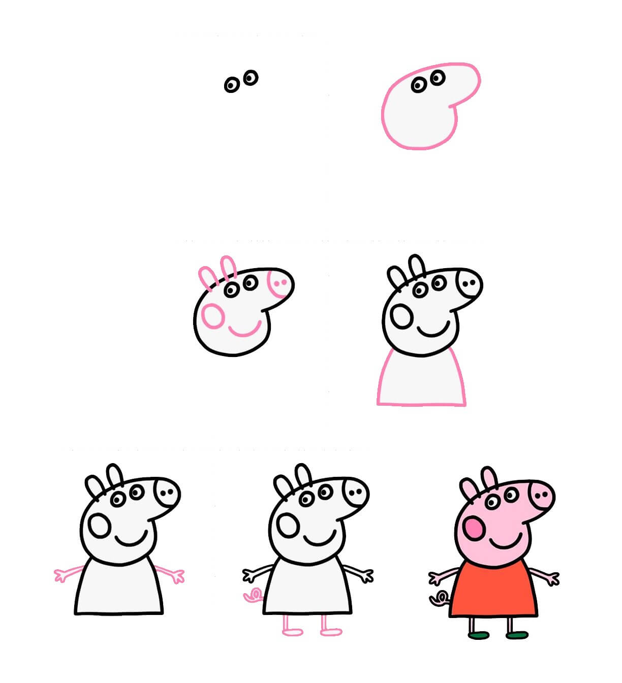 Peppa pig idea (16) Drawing Ideas