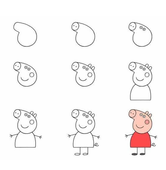 Peppa pig idea (19) Drawing Ideas