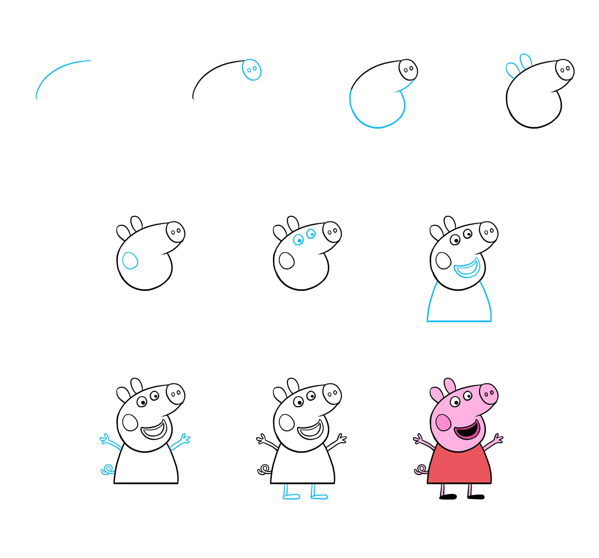 Peppa pig idea (3) Drawing Ideas