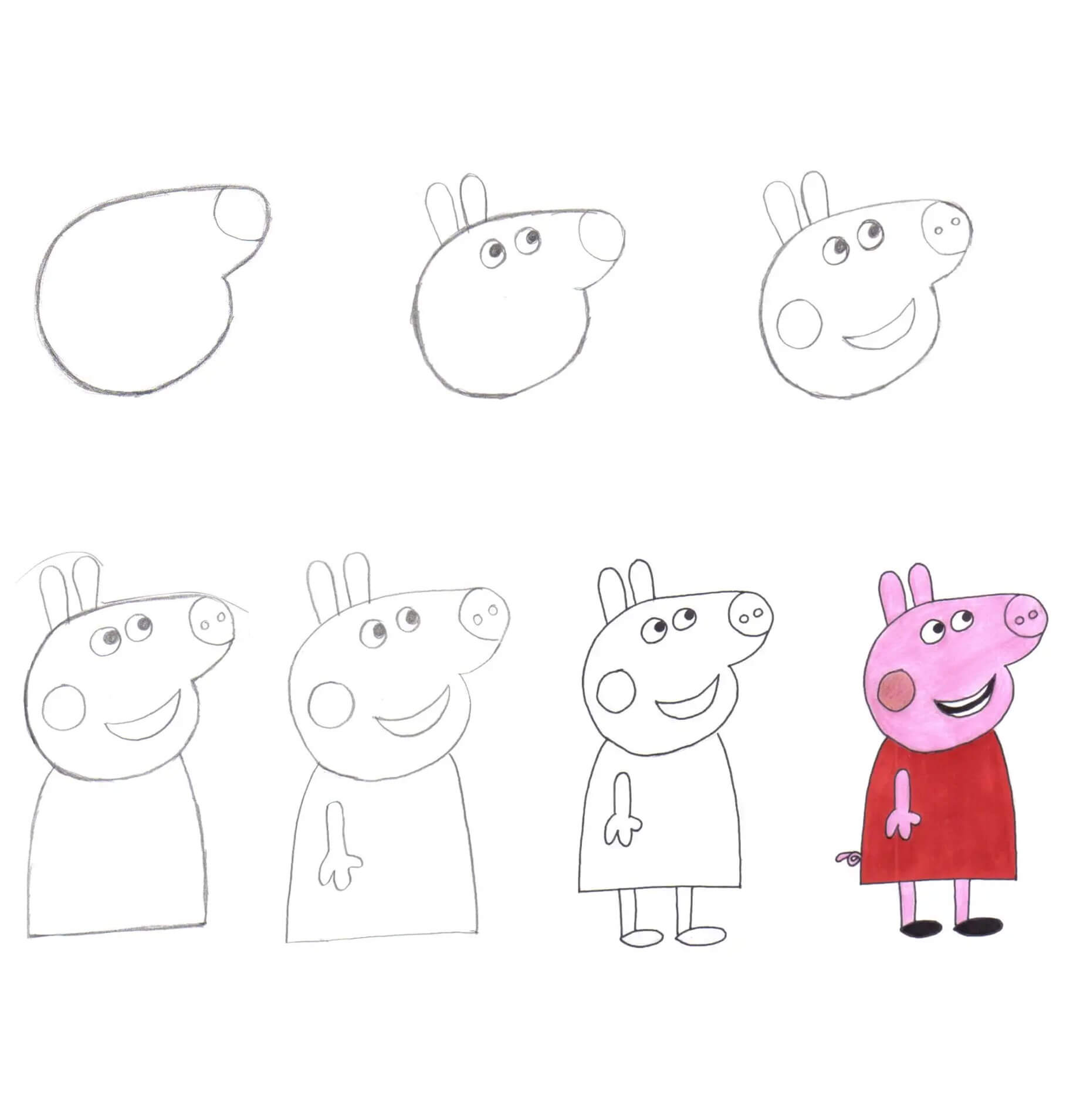 Peppa pig idea (5) Drawing Ideas