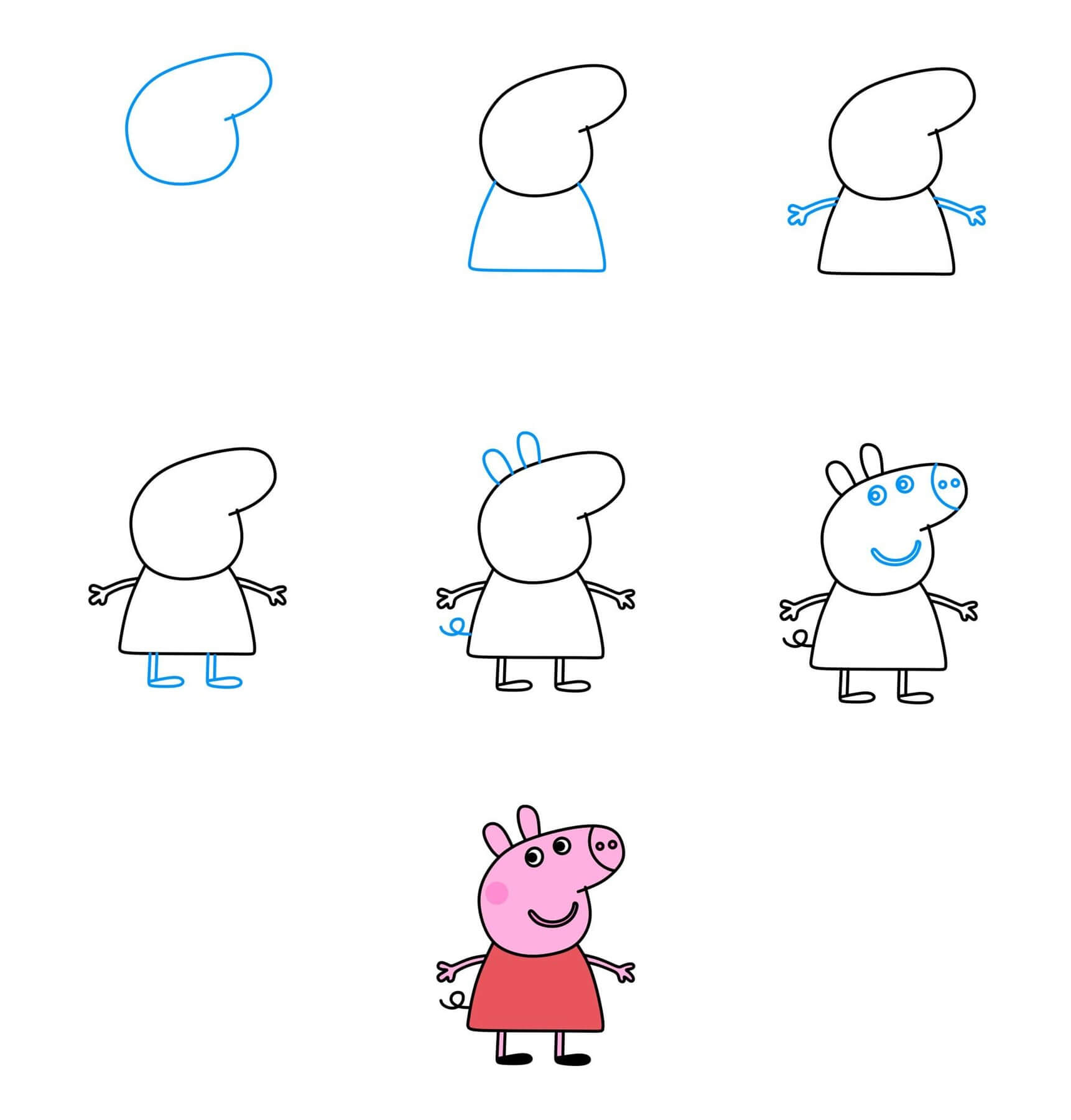 Peppa pig idea (7) Drawing Ideas