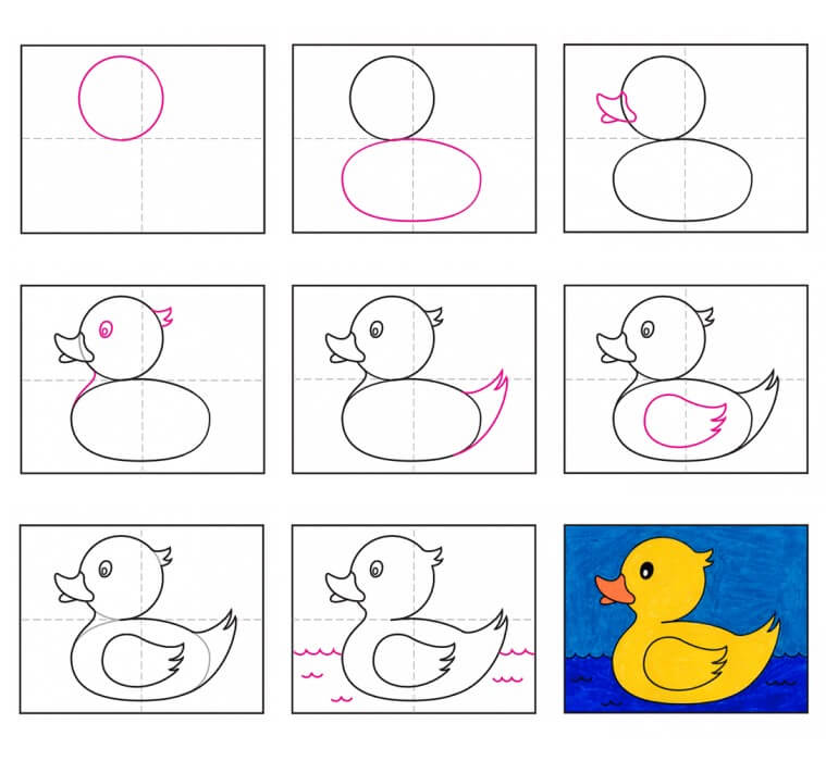 Rubber Duck idea (5) Drawing Ideas