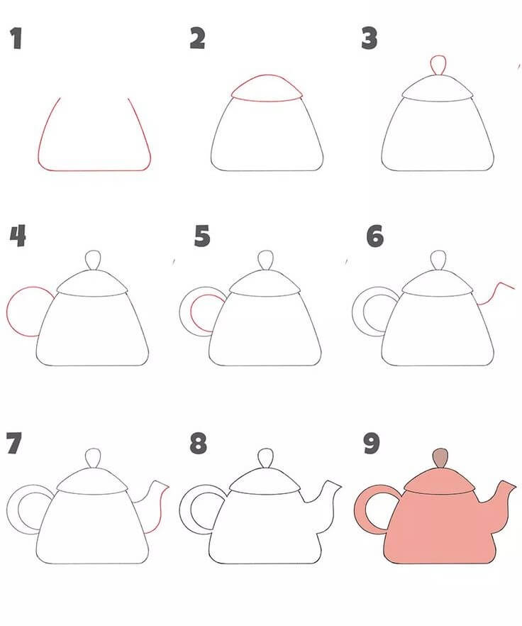 Teapot idea (1) Drawing Ideas