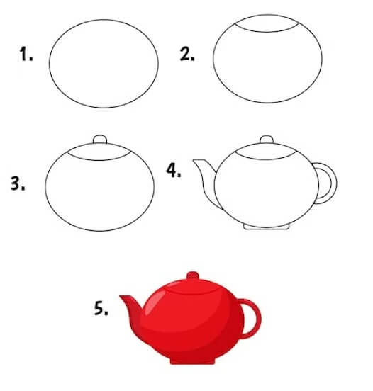 Teapot idea (5) Drawing Ideas