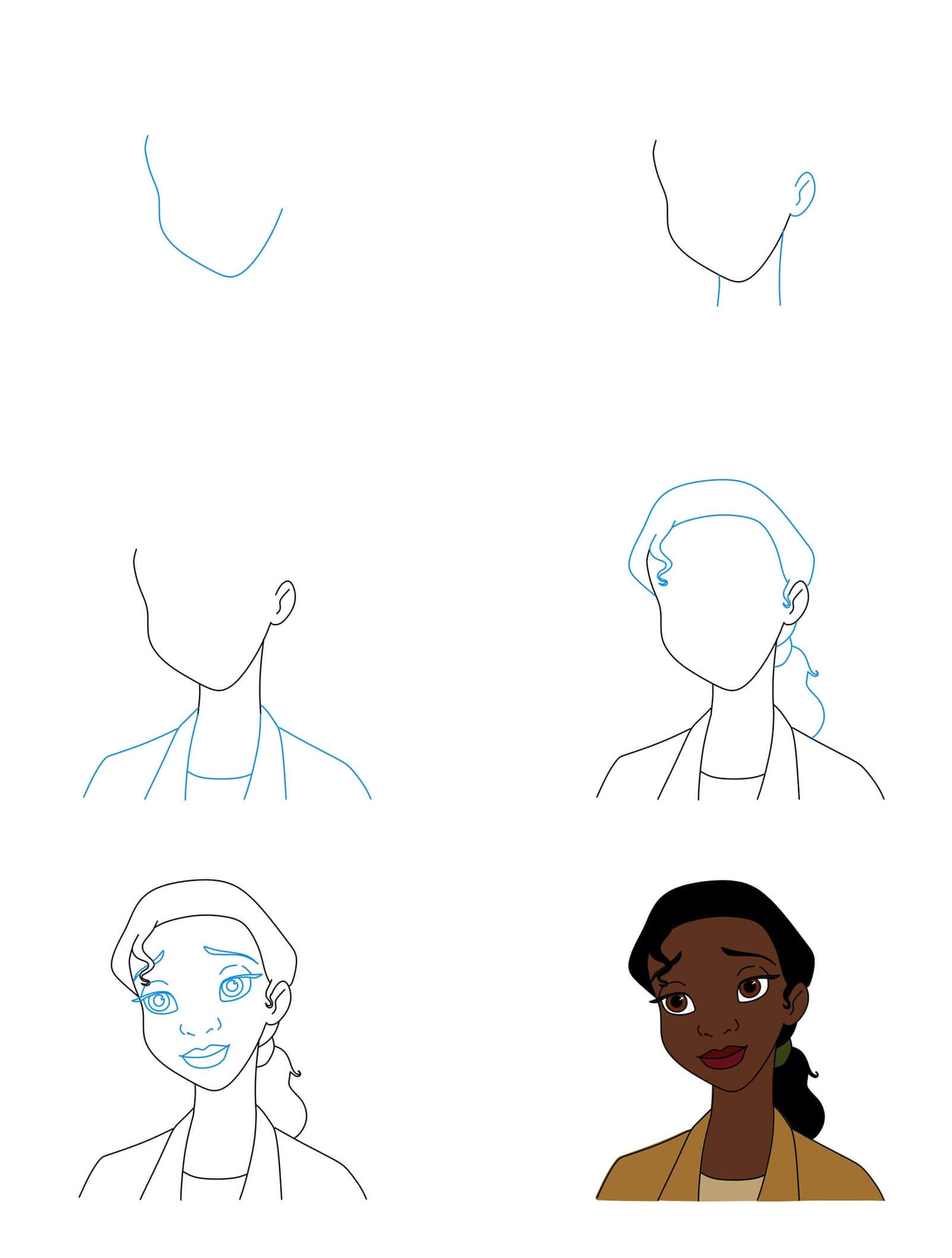 Tiana idea (9) Drawing Ideas