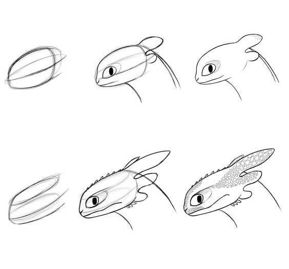 Toothless idea (7) Drawing Ideas