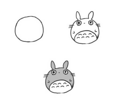 Totoro idea (14) Drawing Ideas