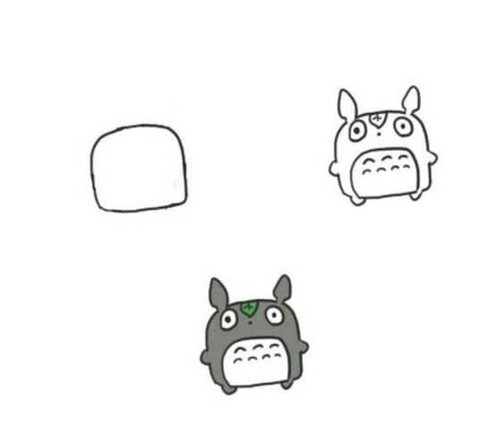 Totoro idea (15) Drawing Ideas