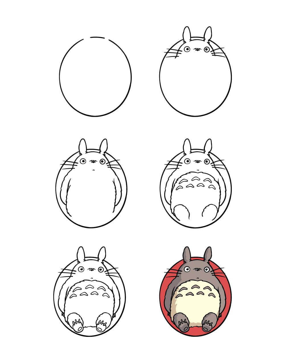 Totoro idea (23) Drawing Ideas