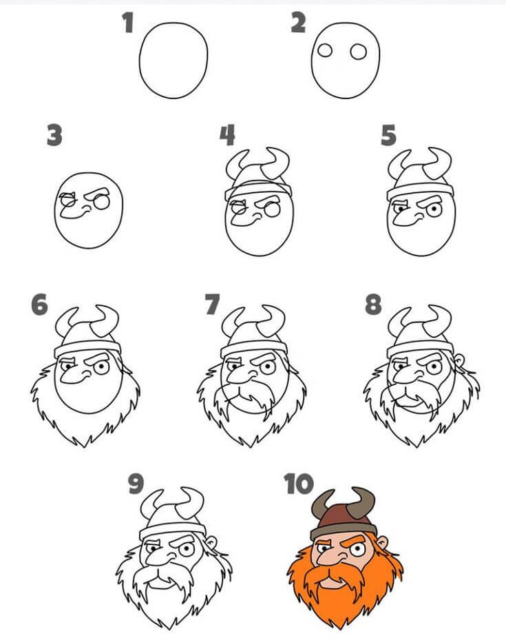 Viking idea (12) Drawing Ideas