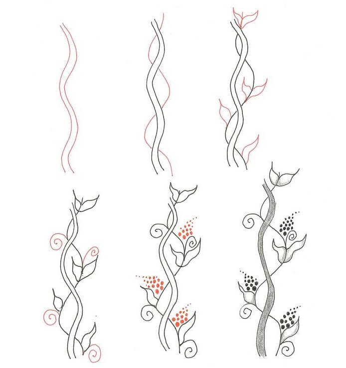 Vines idea (13) Drawing Ideas