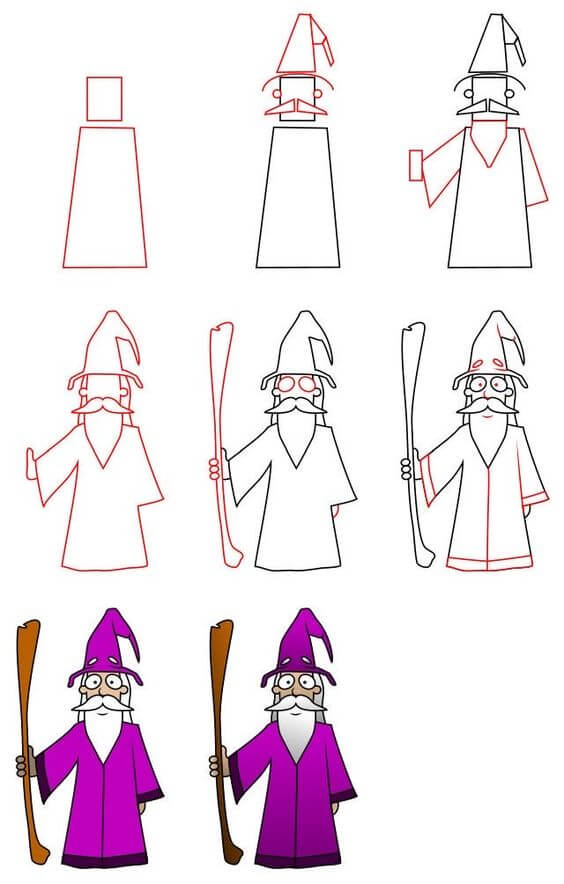 Wizard idea (11) Drawing Ideas