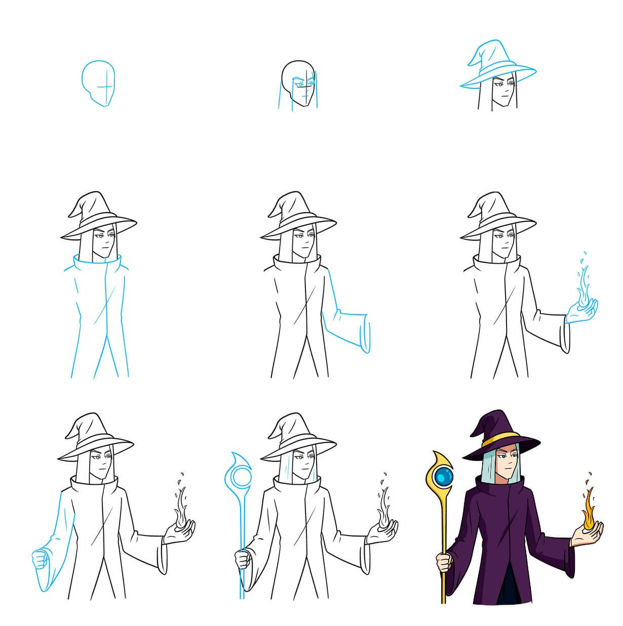 Wizard Drawing Ideas