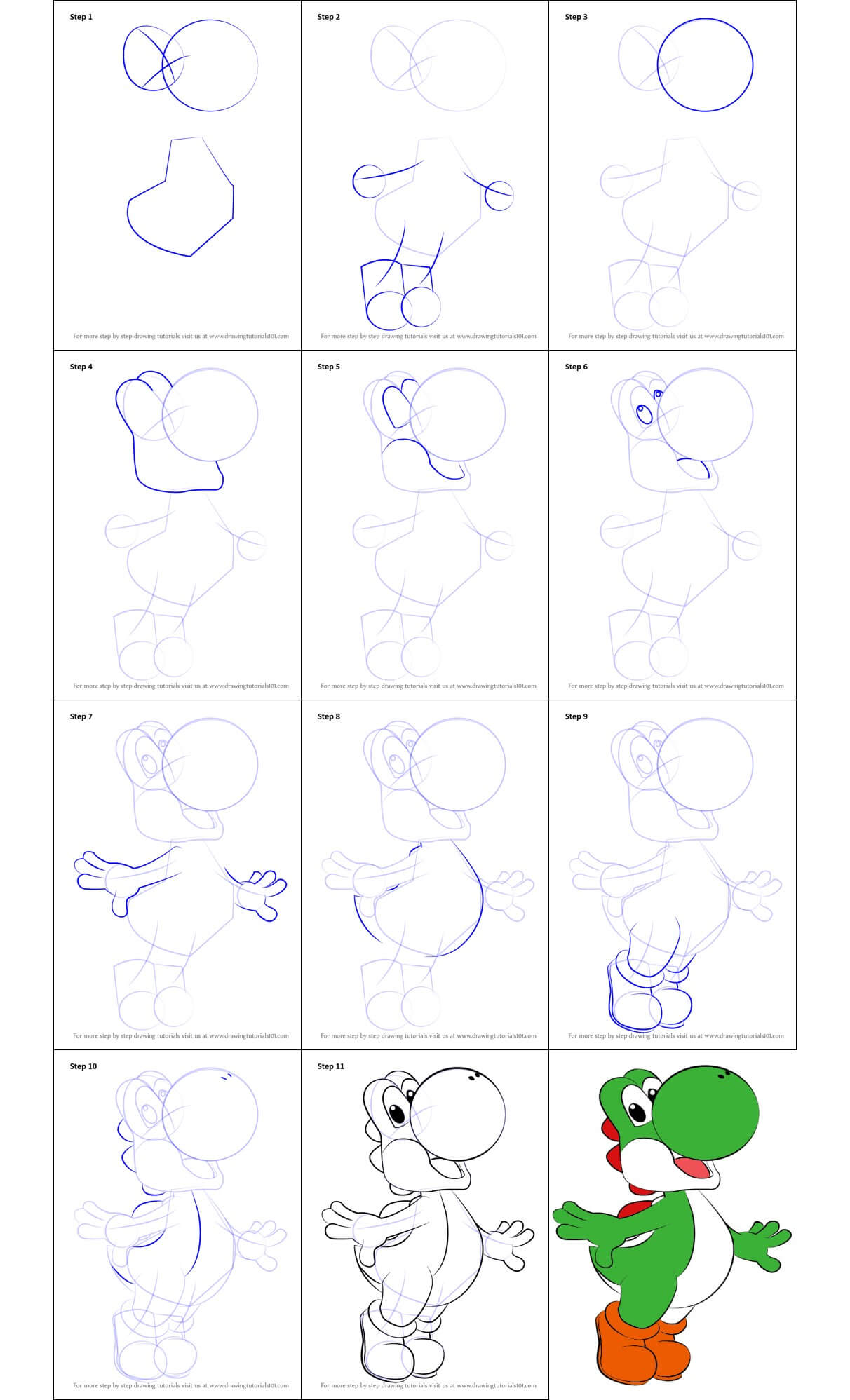 Yoshi idea (1) Drawing Ideas