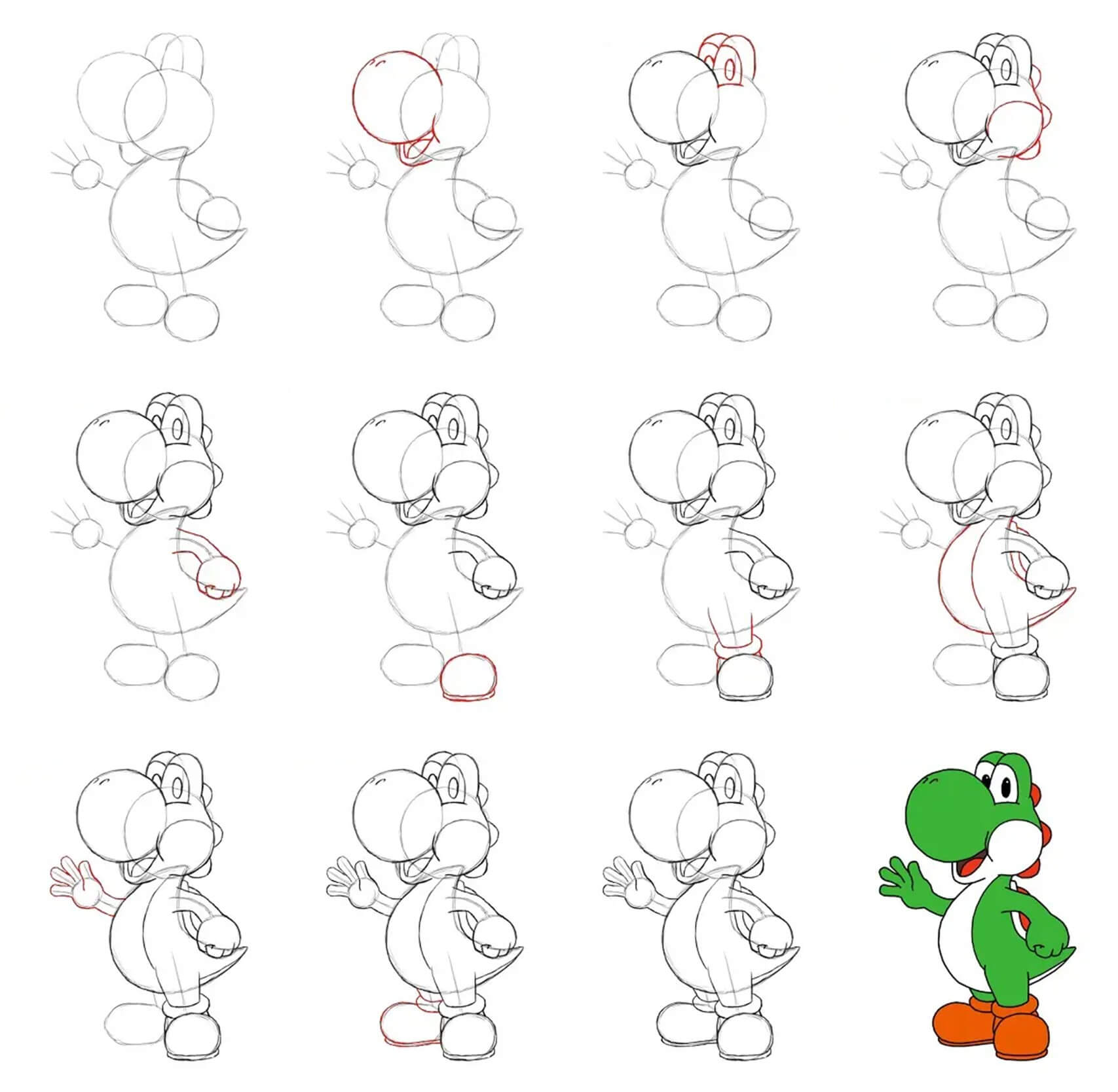 Yoshi idea (10) Drawing Ideas