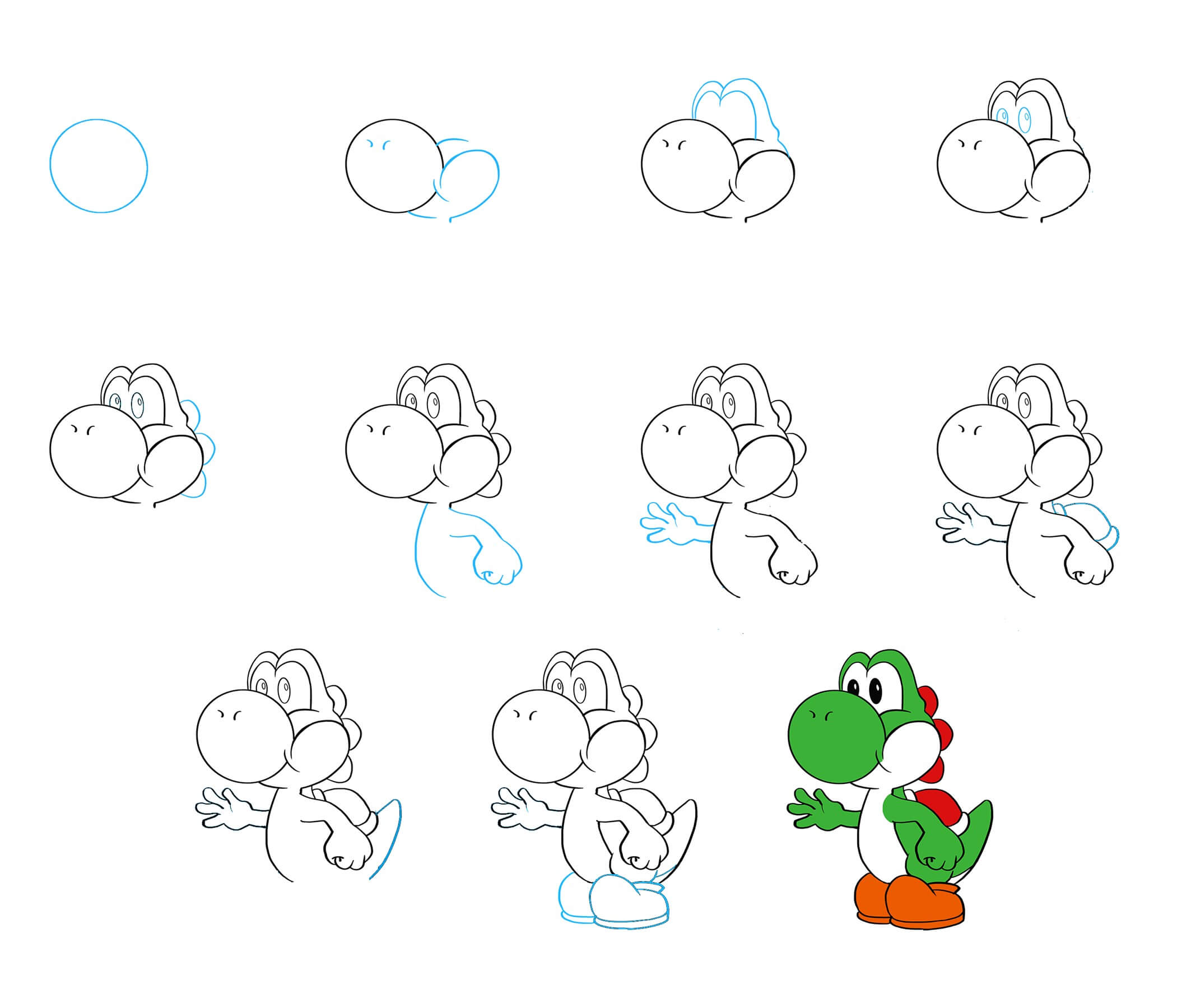 Yoshi idea (11) Drawing Ideas