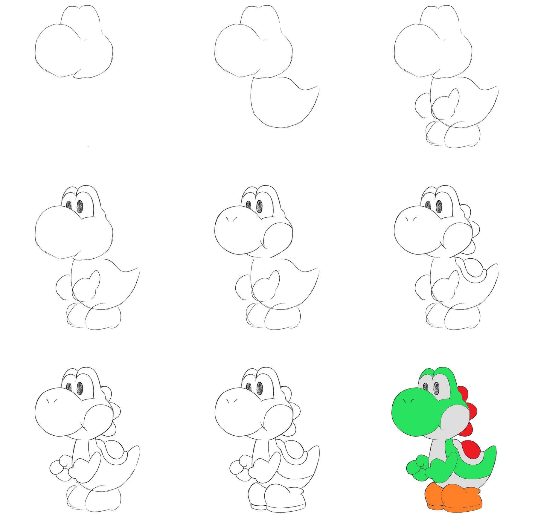 Yoshi idea (12) Drawing Ideas