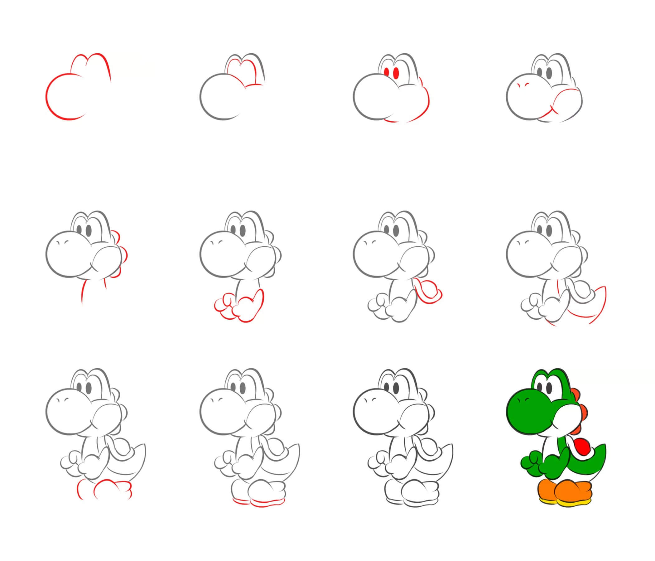 Yoshi idea (13) Drawing Ideas