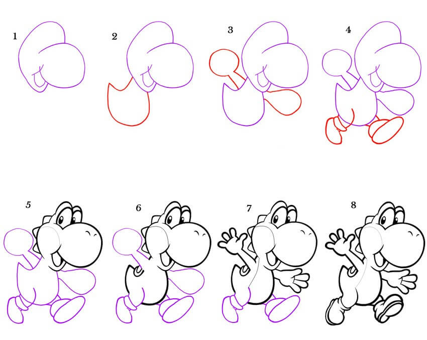 Yoshi idea (3) Drawing Ideas