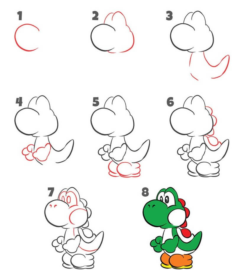 Yoshi idea (4) Drawing Ideas