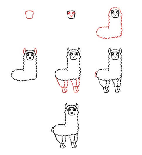 Alpaca idea (10) Drawing Ideas