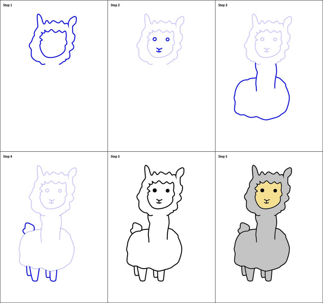 Alpaca idea (7) Drawing Ideas