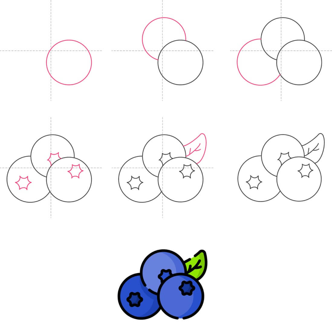 Blueberry idea (6) Drawing Ideas