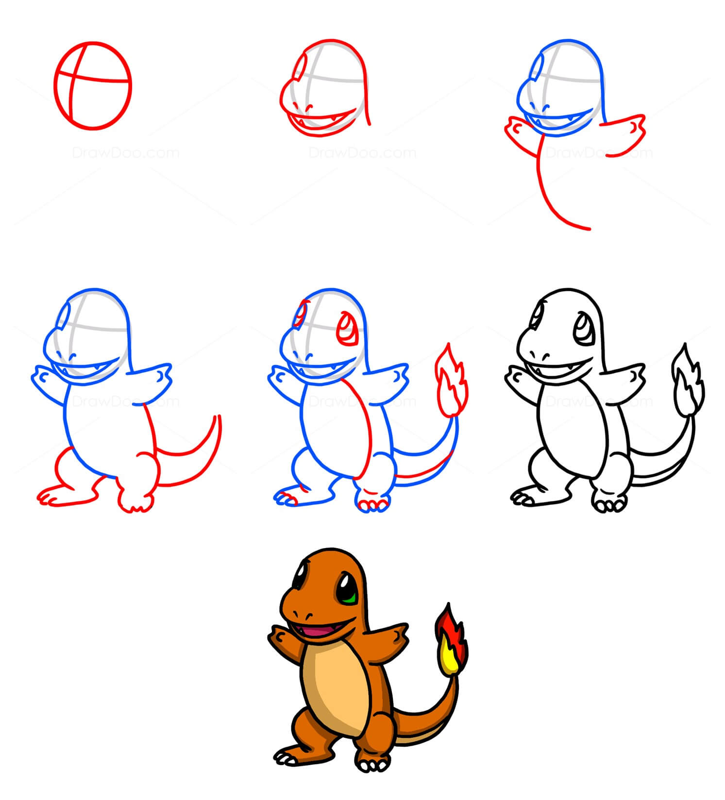 Charmander idea (6) Drawing Ideas