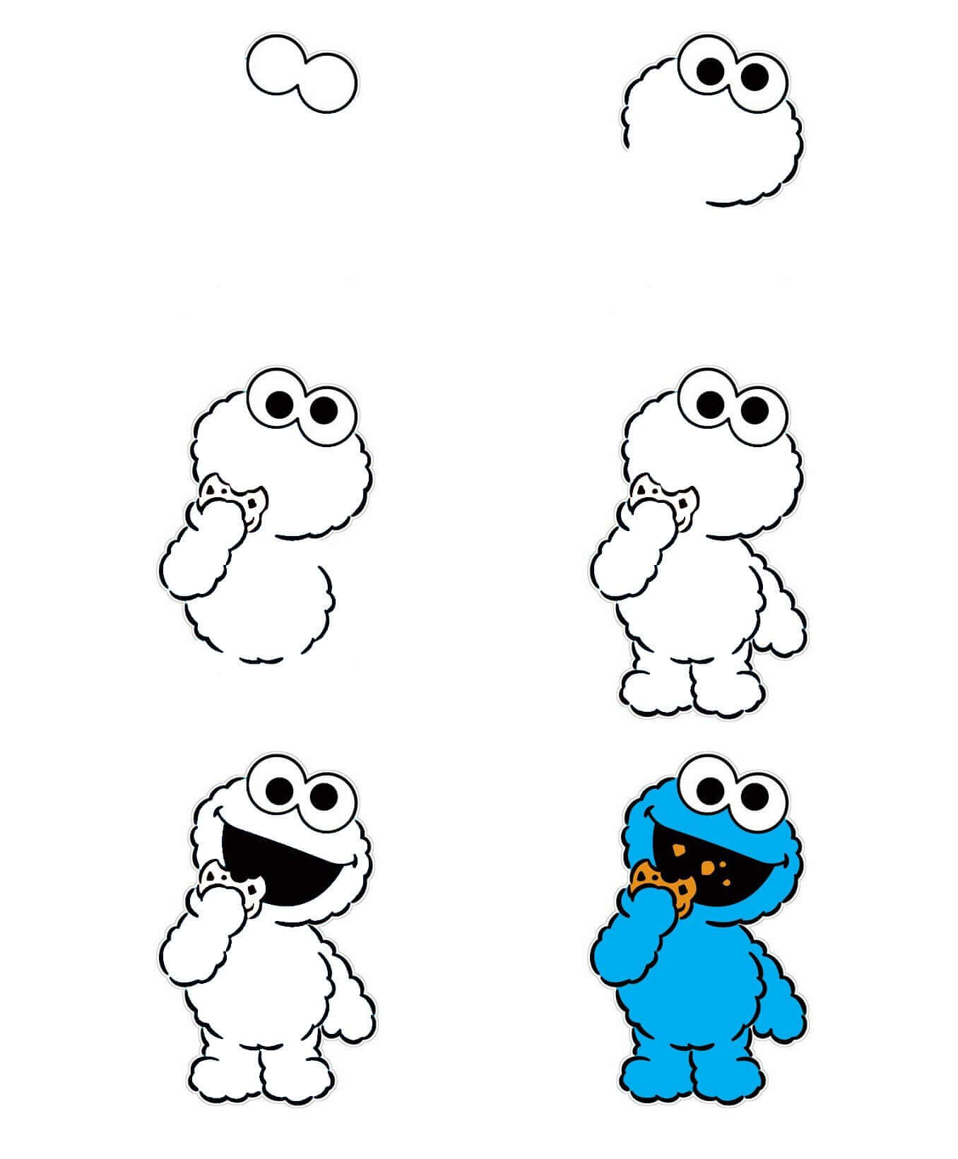 Cookie Monster idea (1) Drawing Ideas