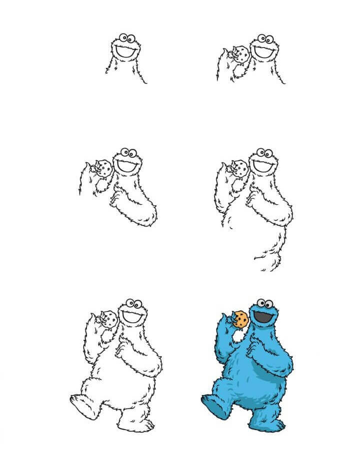 Cookie Monster idea (3) Drawing Ideas