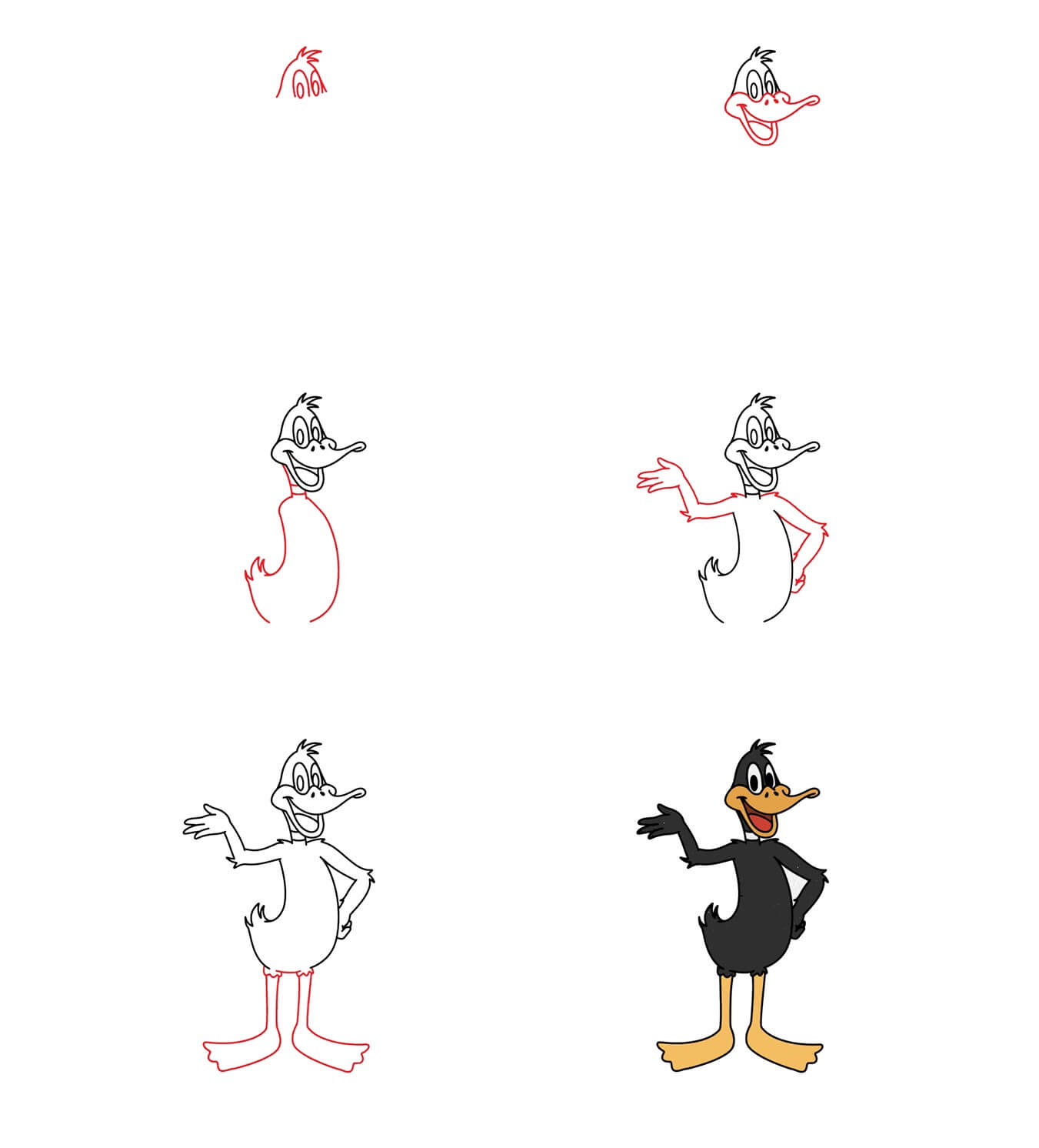 Daffy Duck idea (3) Drawing Ideas