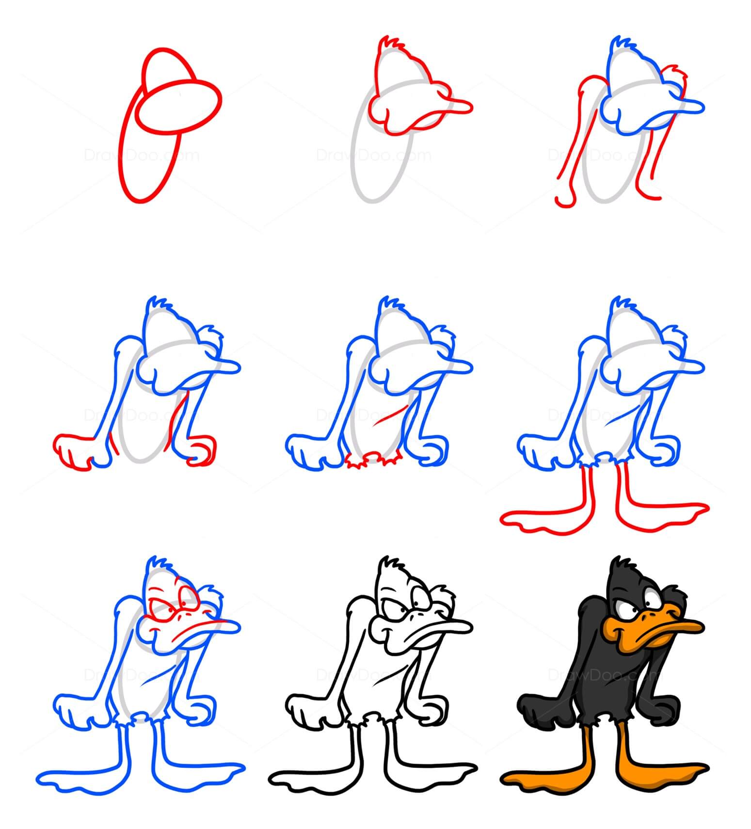 Daffy Duck idea (6) Drawing Ideas