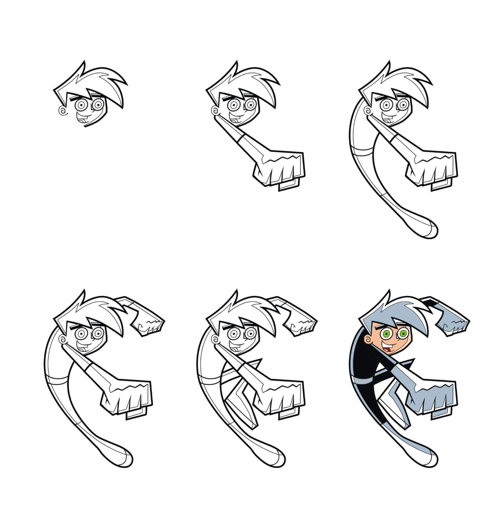 Danny Phantom Drawing Ideas