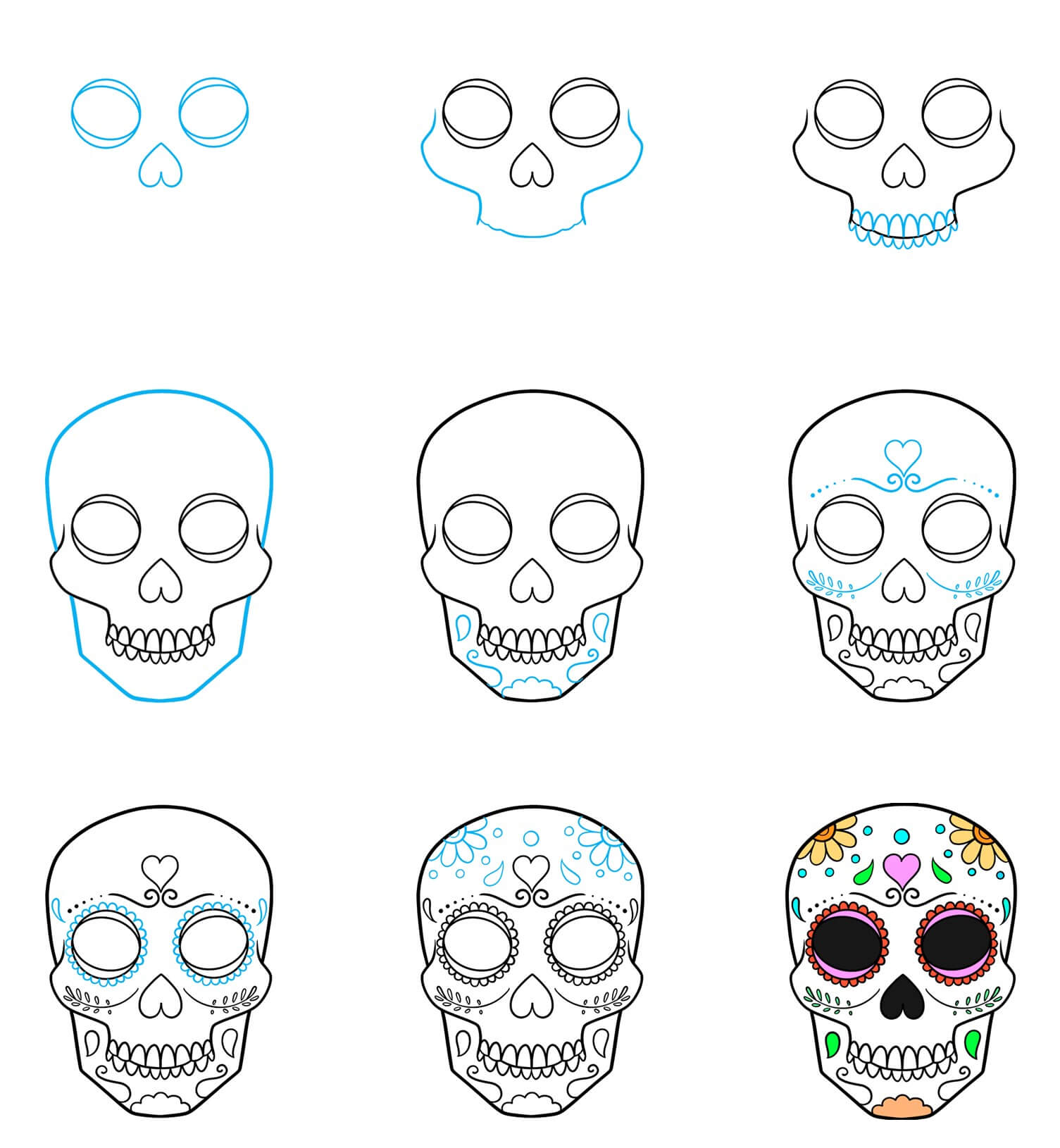 Day of the Dead idea (1) Drawing Ideas