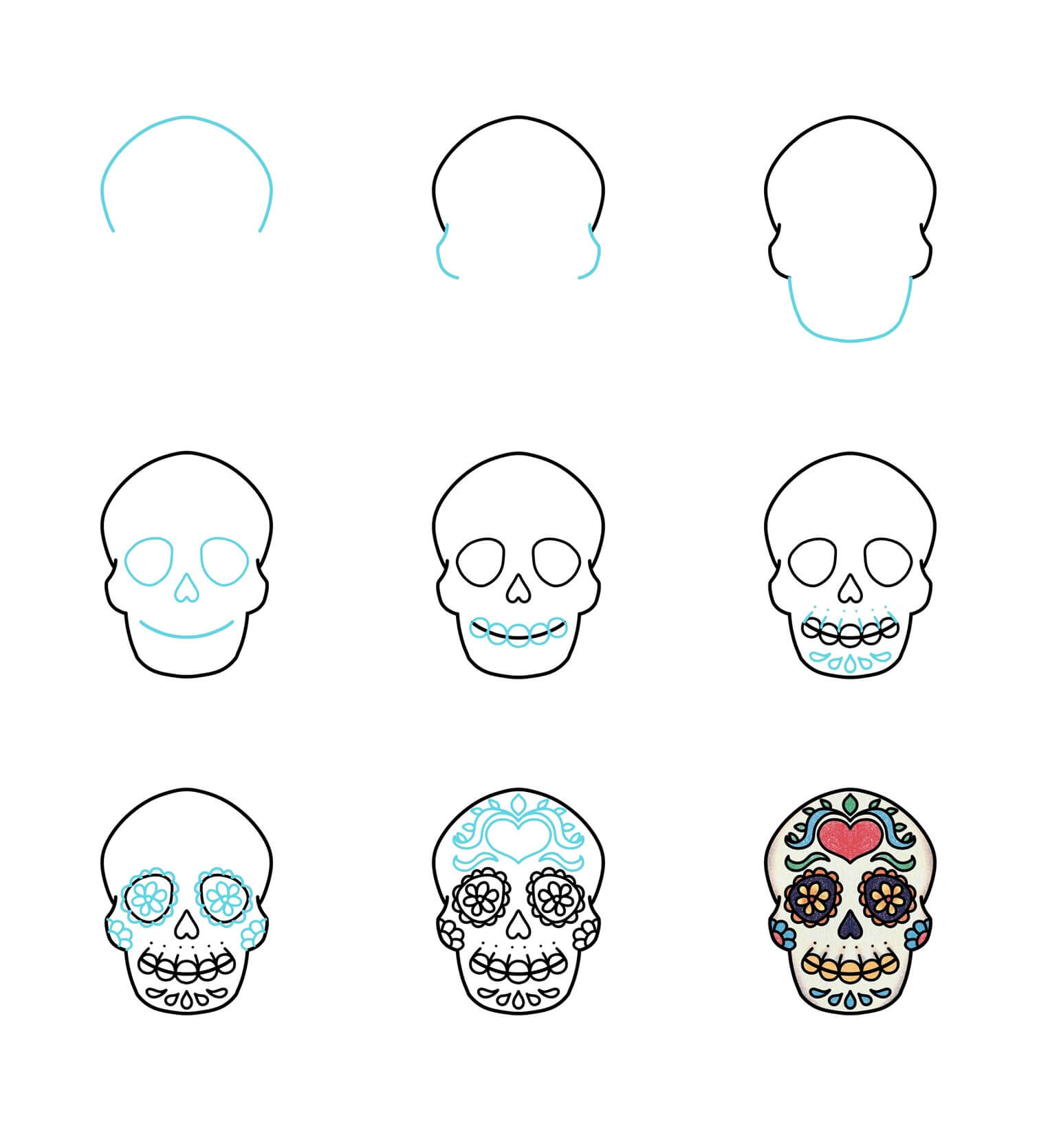 Day of the Dead Drawing Ideas