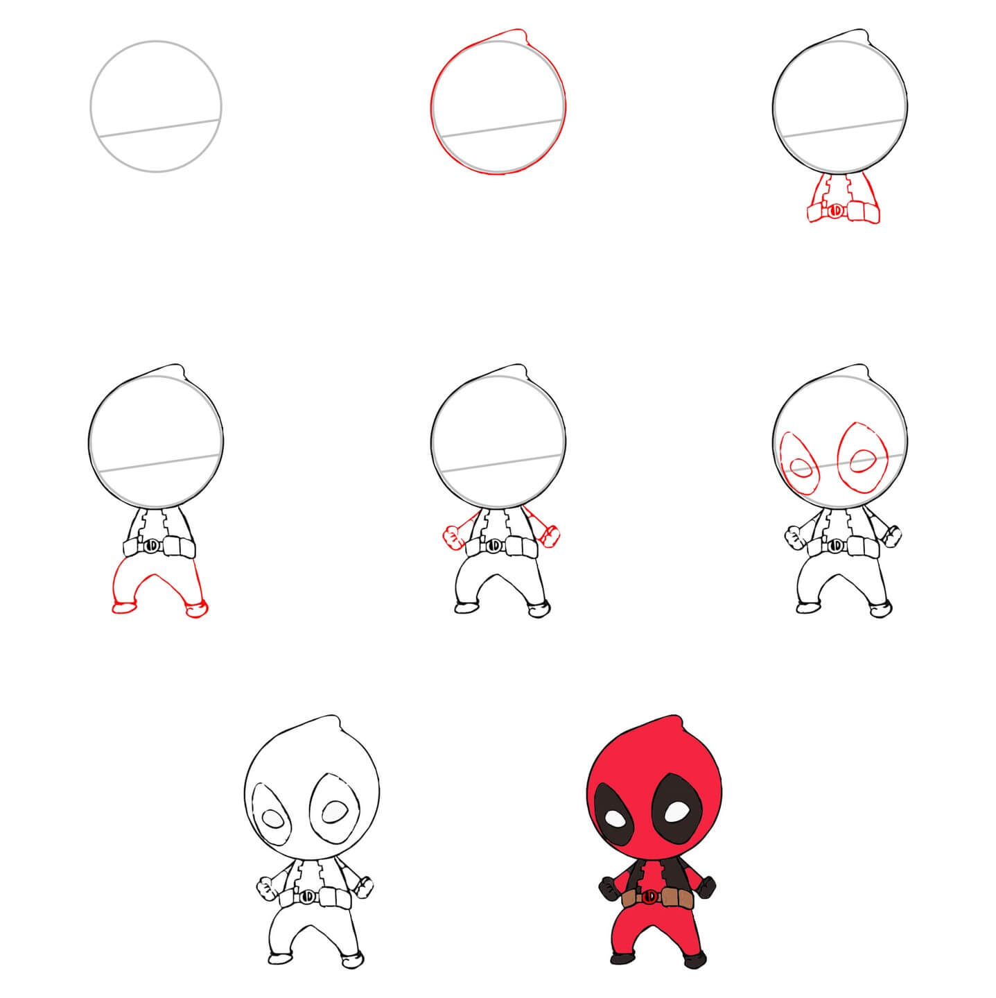 Deadpool idea (1) Drawing Ideas