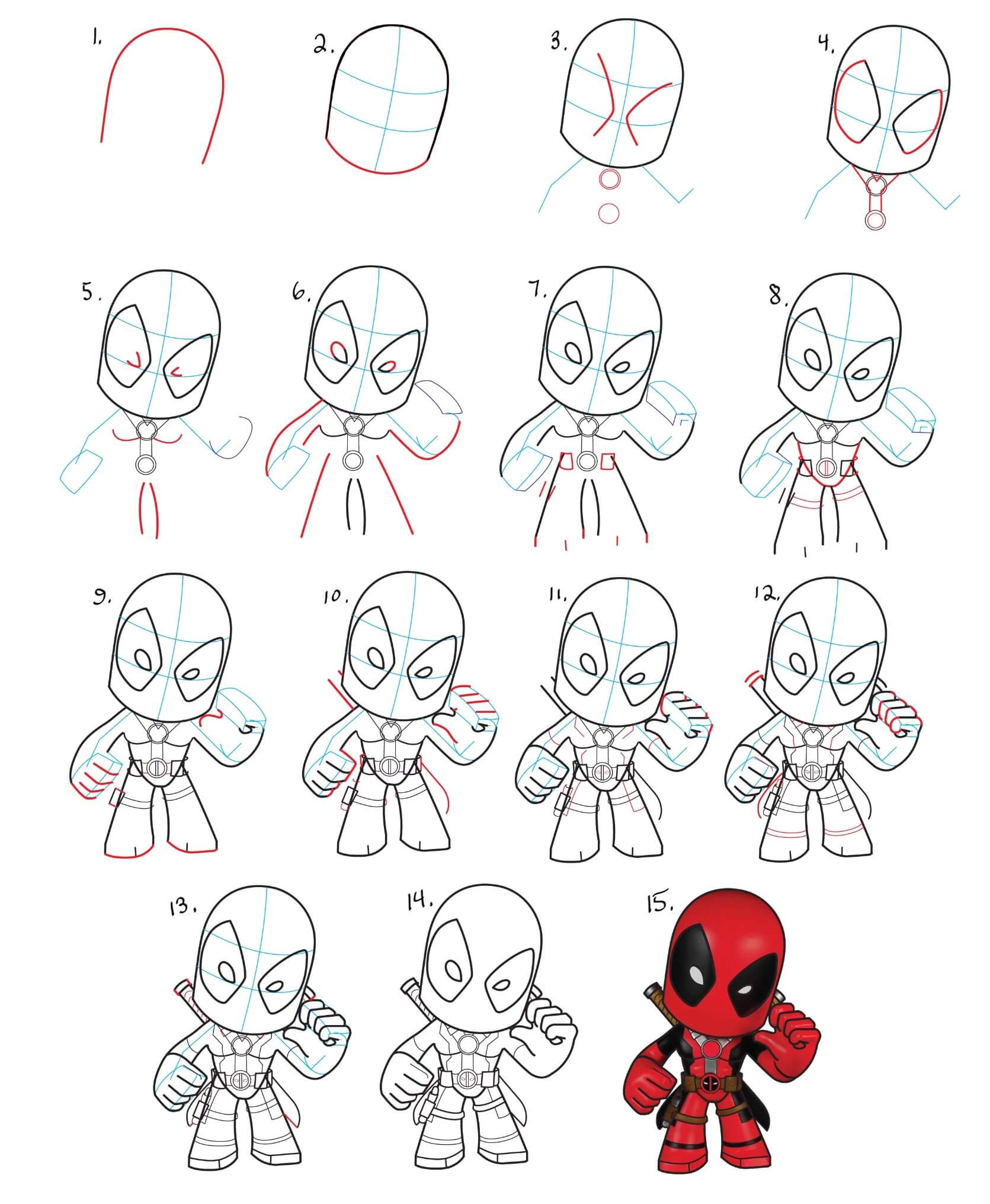 Deadpool idea (2) Drawing Ideas