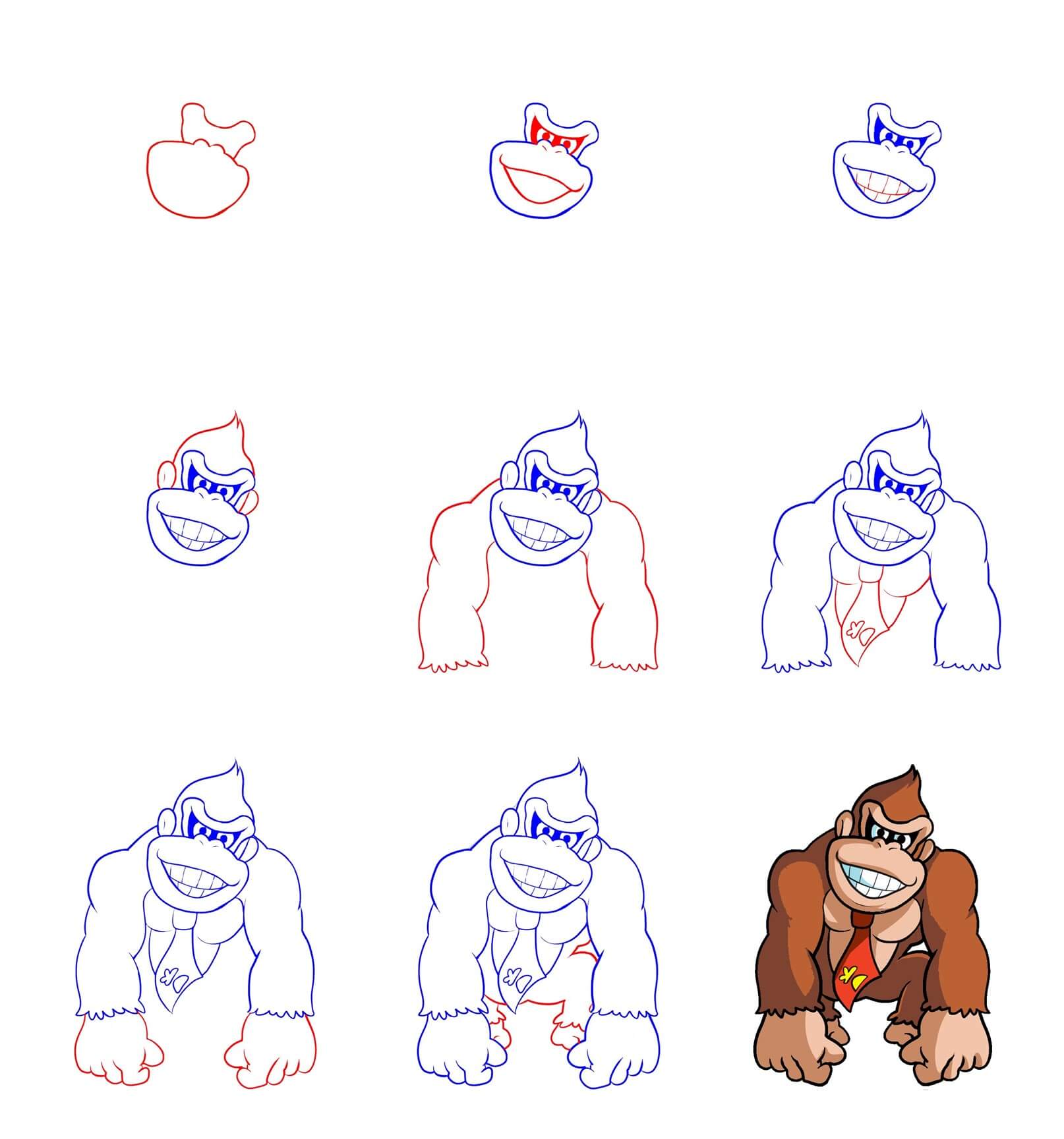 Donkey Kong idea (2) Drawing Ideas