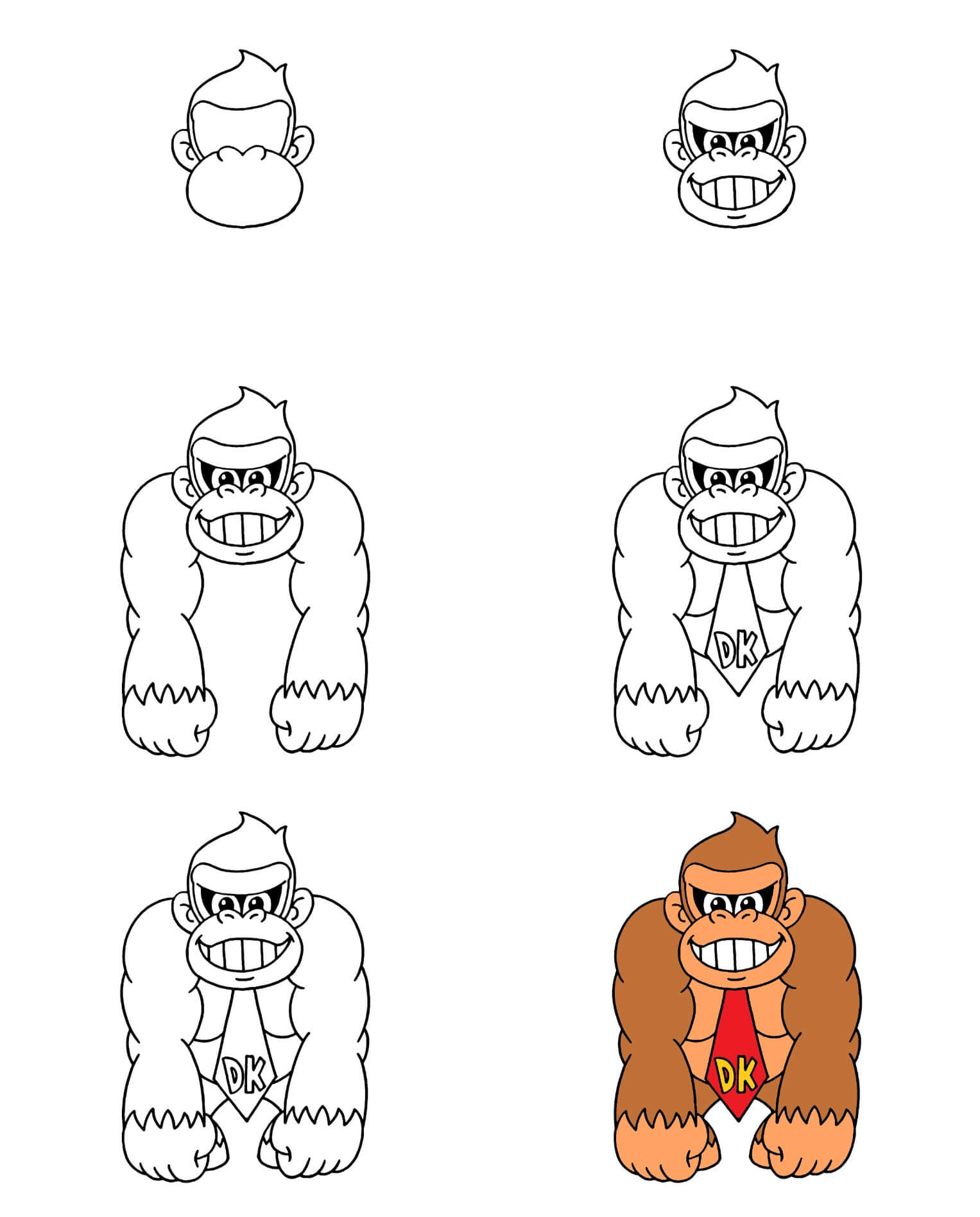 Donkey Kong idea (3) Drawing Ideas