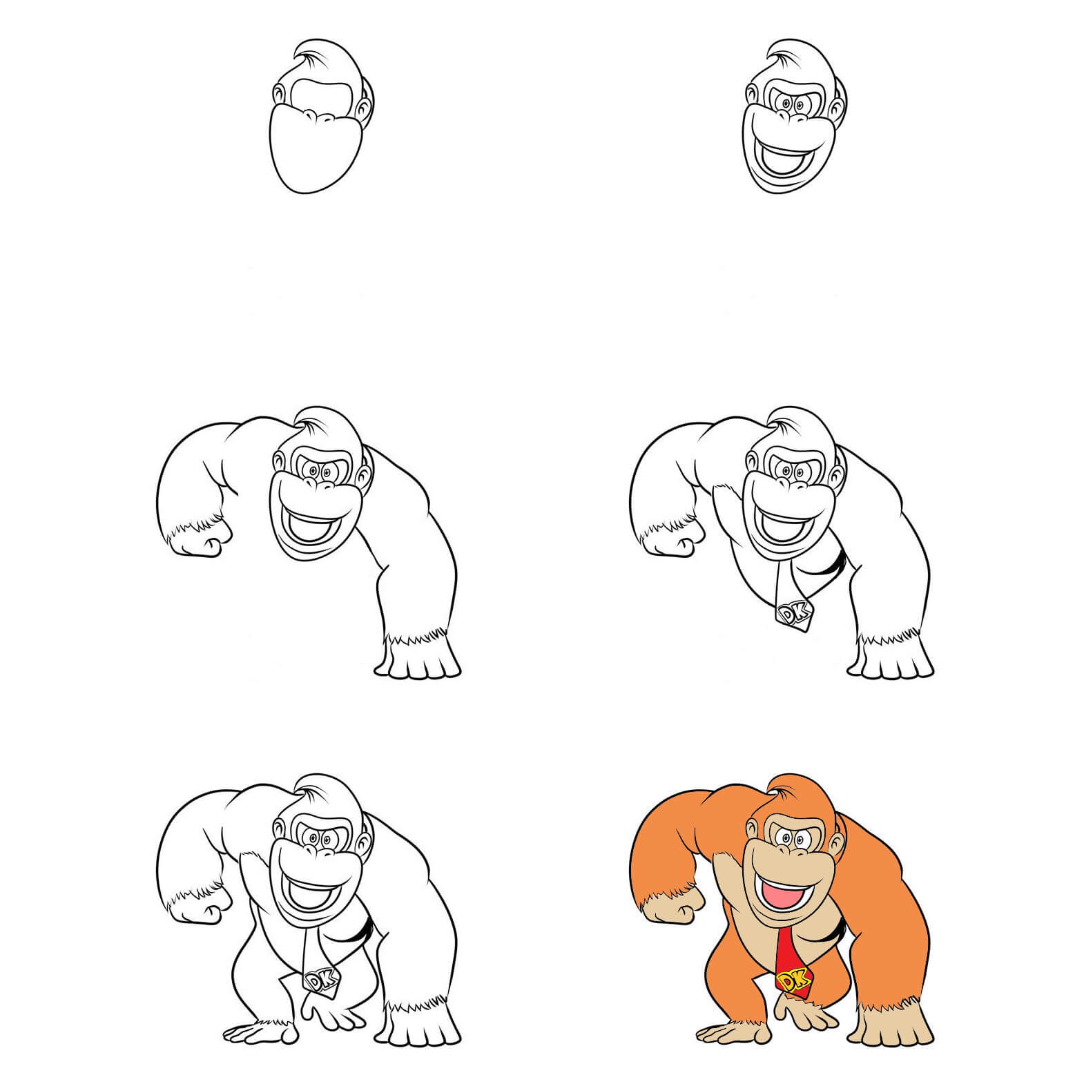 Donkey Kong idea (8) Drawing Ideas