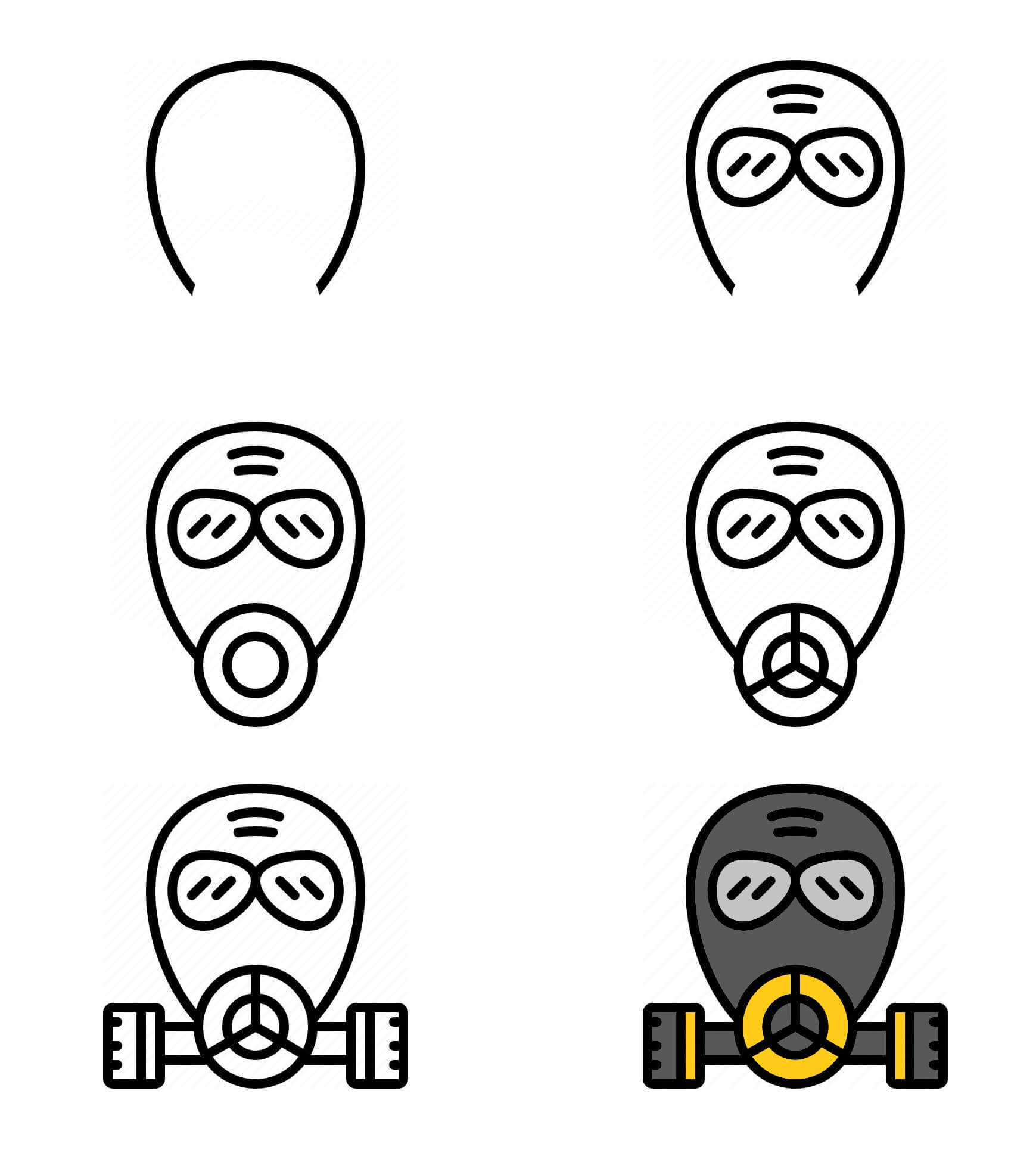 Gas Mask idea (10) Drawing Ideas