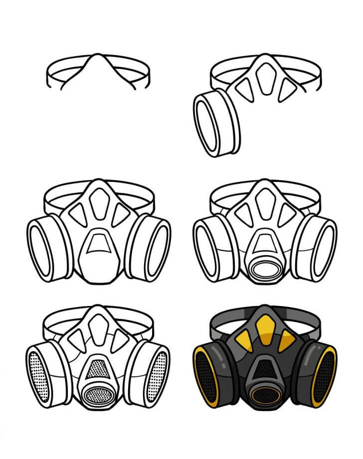 Gas Mask idea (7) Drawing Ideas